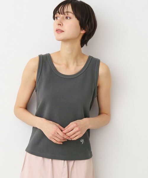 Dessin / デッサン キャミソール・チューブトップ | 【洗える】リブタンクトップ（S～L） | 詳細5