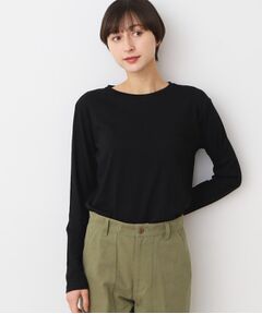 Dessin / デッサン カットソー | 【洗える】クルーネックシースルーロンT