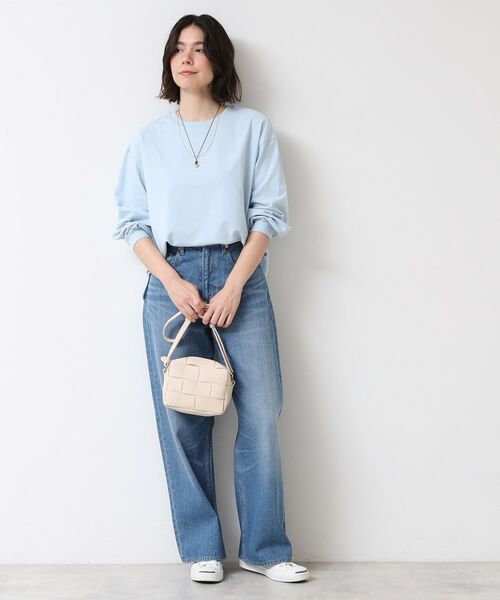 Dessin / デッサン カットソー | 【360度可愛い・洗える】バックヘンリーカットソー（9分袖/XS~L） | 詳細10