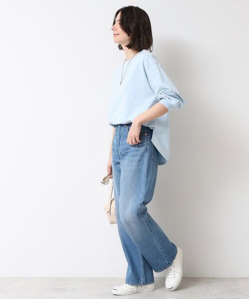 Dessin / デッサン カットソー | 【360度可愛い・洗える】バックヘンリーカットソー（9分袖/XS~L） | 詳細11