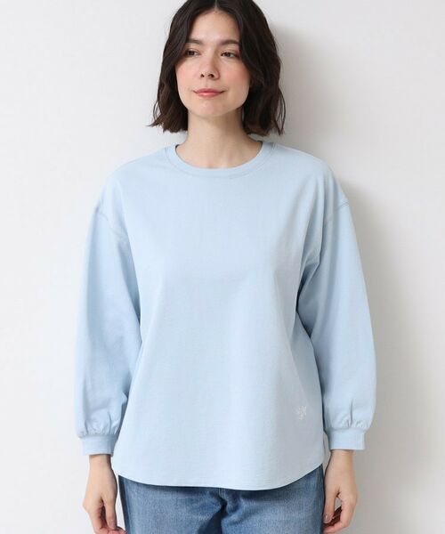 Dessin / デッサン カットソー | 【360度可愛い・洗える】バックヘンリーカットソー（9分袖/XS~L） | 詳細13