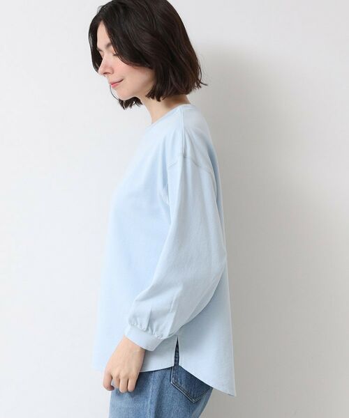 Dessin / デッサン カットソー | 【360度可愛い・洗える】バックヘンリーカットソー（9分袖/XS~L） | 詳細14