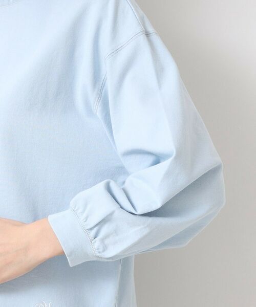 Dessin / デッサン カットソー | 【360度可愛い・洗える】バックヘンリーカットソー（9分袖/XS~L） | 詳細18