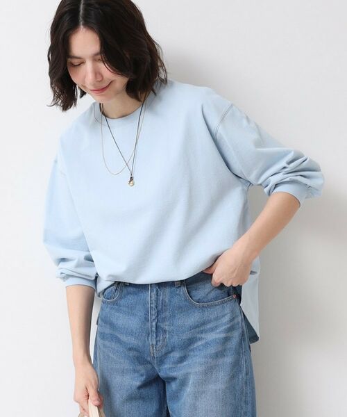 Dessin / デッサン カットソー | 【360度可愛い・洗える】バックヘンリーカットソー（9分袖/XS~L） | 詳細9