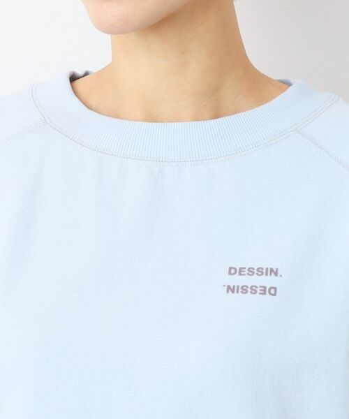 Dessin / デッサン カットソー | 【洗える】クロップド丈ロゴカットソー(S~L) | 詳細16