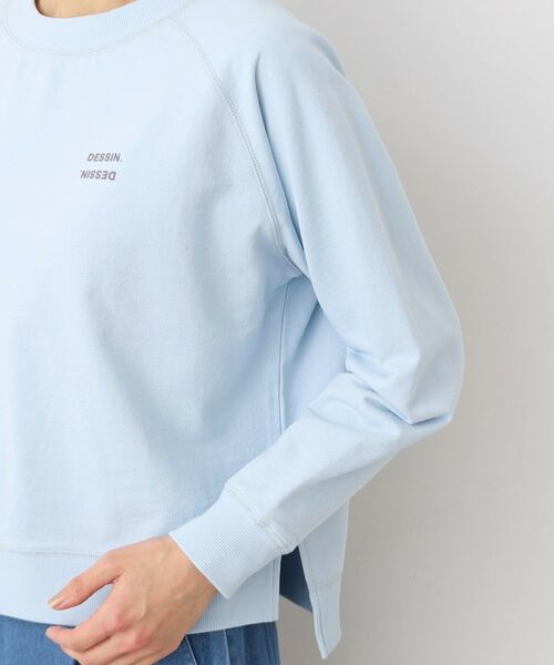Dessin / デッサン カットソー | 【洗える】クロップド丈ロゴカットソー(S~L) | 詳細17