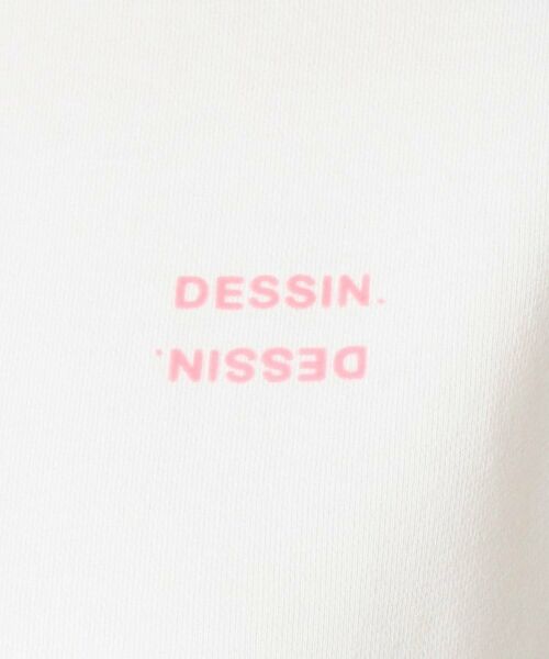 Dessin / デッサン カットソー | 【洗える】クロップド丈ロゴカットソー(S~L) | 詳細4
