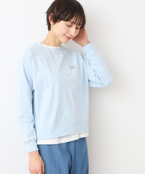 Dessin / デッサン カットソー | 【洗える】クロップド丈ロゴカットソー(S~L) | 詳細9