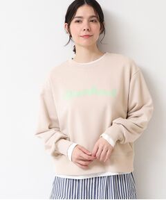 Dessin / デッサン スウェット | 【洗える】フロッキーロゴスウェット（S～L）