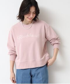 Dessin / デッサン スウェット | 【洗える】フロッキーロゴスウェット（S～L）