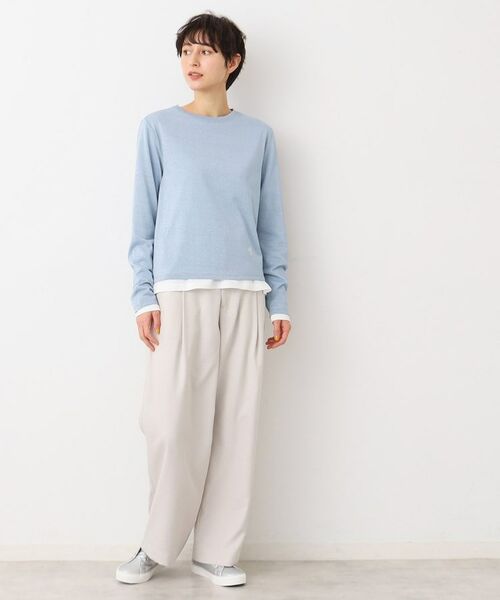 Dessin / デッサン カットソー | 【洗える】シアーカットソー | 詳細10