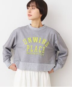 Dessin / デッサン スウェット | 【洗える】チュールレイヤードスウェット（S～L）