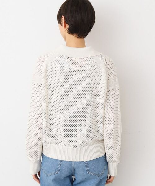 Dessin / デッサン ニット・セーター | 【洗える】襟付きメッシュニット | 詳細15