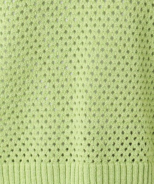 Dessin / デッサン ニット・セーター | 【洗える】襟付きメッシュニット | 詳細8