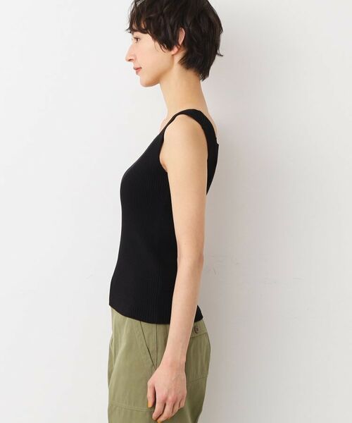 Dessin / デッサン キャミソール・チューブトップ | 【洗える】ニットリブタンクトップ | 詳細10