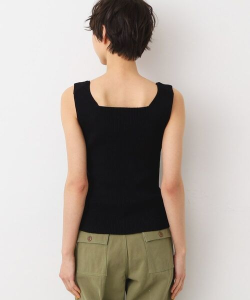 Dessin / デッサン キャミソール・チューブトップ | 【洗える】ニットリブタンクトップ | 詳細11