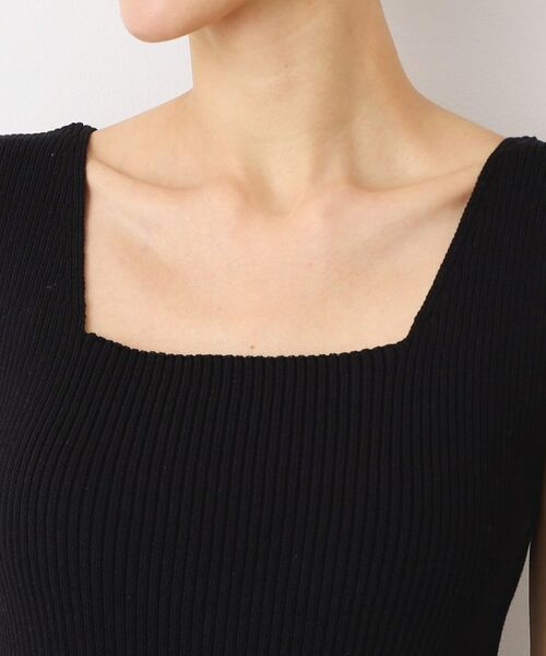 Dessin / デッサン キャミソール・チューブトップ | 【洗える】ニットリブタンクトップ | 詳細12