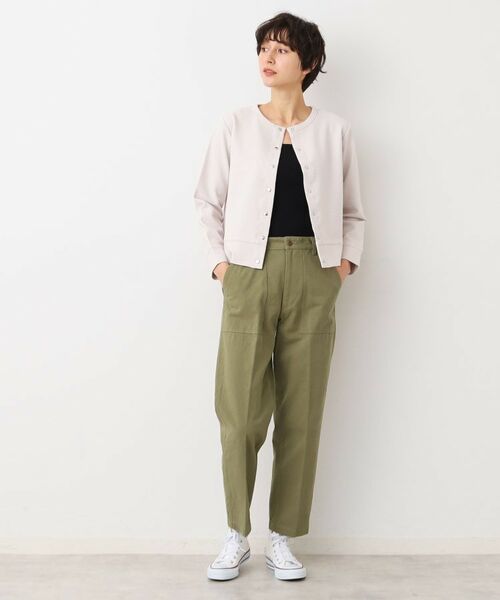 Dessin / デッサン キャミソール・チューブトップ | 【洗える】ニットリブタンクトップ | 詳細6