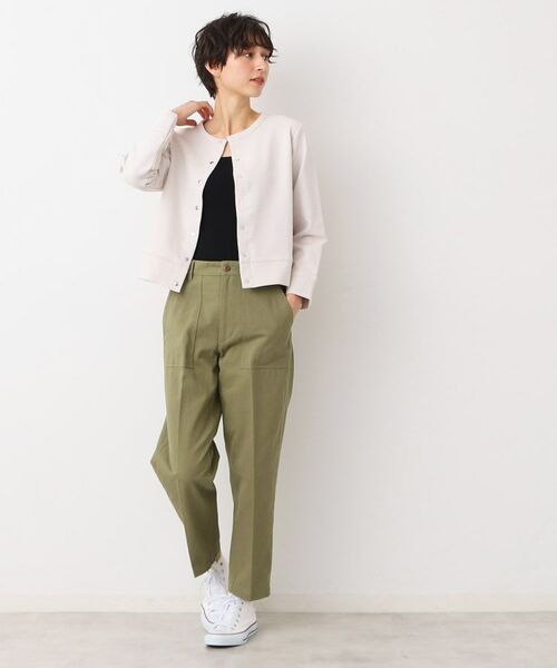 Dessin / デッサン キャミソール・チューブトップ | 【洗える】ニットリブタンクトップ | 詳細7