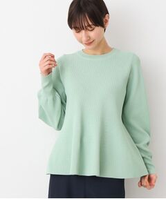 Dessin / デッサン ニット・セーター | 【洗える】ペプラムニット
