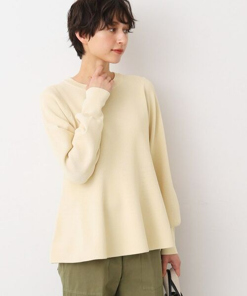 Dessin / デッサン ニット・セーター | 【洗える】ペプラムニット | 詳細9