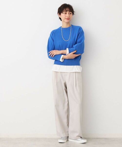 Dessin / デッサン ニット・セーター | 【洗える・4サイズ展開】バルーンスリーブニット（XS～L） | 詳細7