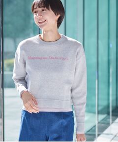 Dessin / デッサン ニット・セーター | 【洗える】クロップド丈ロゴジャカードニット（S～L）