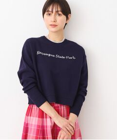 Dessin / デッサン ニット・セーター | 【洗える】クロップド丈ロゴジャカードニット（S～L）