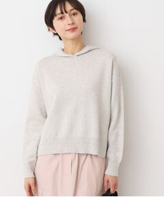 【洗える】フーデットニット（S～L）