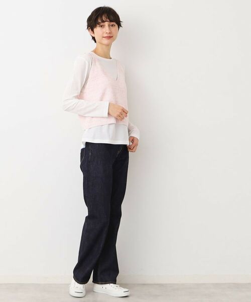 Dessin / デッサン ベスト | 【洗える】リネンニットキャミソール | 詳細7