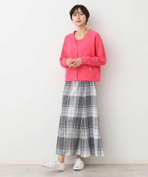 Dessin / デッサン カーディガン・ボレロ | 【洗える】コットンジャージVネックカーディガン | 詳細10