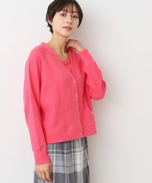 Dessin / デッサン カーディガン・ボレロ | 【洗える】コットンジャージVネックカーディガン | 詳細9