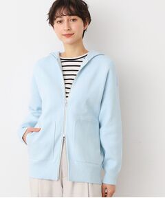 Dessin / デッサン カーディガン・ボレロ | 【洗える】フーデットニットミラノリブカーデ