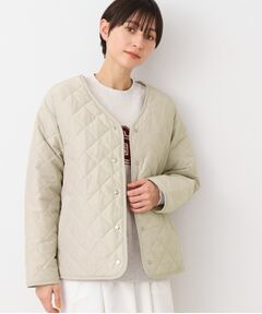 Dessin / デッサン レザーブルゾン・ジャケット | Vネックキルトジャケット