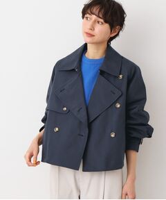 新品タグ付き　Dessin デッサン　フード付きコート　ホワイト系　薄ベージュ Dessin de Mode トレンチコート コート 「Dessin mode/デッサン