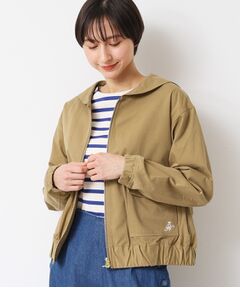 Dessin / デッサン レザーブルゾン・ジャケット | 【洗える】セーラーカラージップジャケット