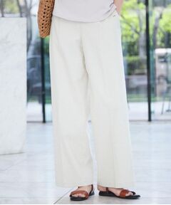 Dessin / デッサン パンツ | 【多機能】リネンブレンドマリンパンツ