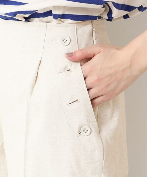 Dessin / デッサン パンツ | 【多機能】リネンブレンドマリンパンツ | 詳細22