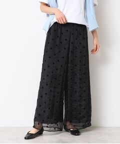 Dessin / デッサン パンツ | 【後ろゴム】オーガンジードットパンツ（S～L）