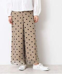 Dessin / デッサン パンツ | 【後ろゴム】オーガンジードットパンツ（S～L）