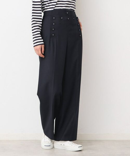Dessin / デッサン パンツ | フロントボタンマリンパンツ | 詳細1
