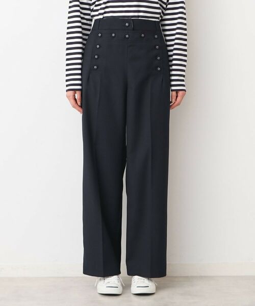 Dessin / デッサン パンツ | フロントボタンマリンパンツ | 詳細5