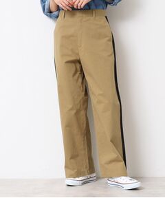 Dessin / デッサン パンツ | 【洗える】サイドライン入りワイドパンツ（S～L）