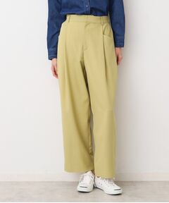 Dessin / デッサン パンツ | 【洗える】タック入りワイドパンツ（S～L）