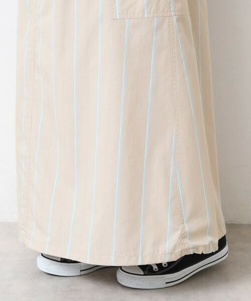 Dessin / デッサン ロング・マキシ丈スカート | 【洗える・ウエストゴム】スピンドル付ストライプスカート（S～L） | 詳細15