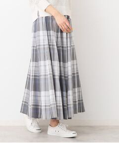 Dessin / デッサン ロング・マキシ丈スカート | 【ウエストゴム・4サイズ展開】映えチェック柄スカート（XS～L）