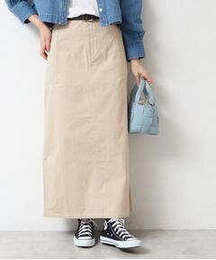 Dessin / デッサン ロング・マキシ丈スカート | 【洗える・後ろゴム】コットンスカート