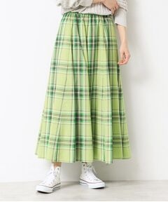 Dessin / デッサン ロング・マキシ丈スカート | 【ウエストゴム・洗える】映えチェック柄スカート（XS～L）
