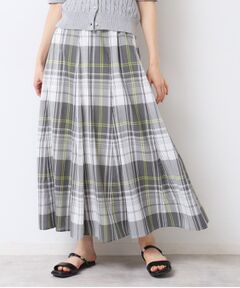 Dessin / デッサン ロング・マキシ丈スカート | 【ウエストゴム・洗える】映えチェック柄スカート（XS～L）