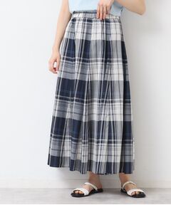 Dessin / デッサン ロング・マキシ丈スカート | 【ウエストゴム・洗える】映えチェック柄スカート（XS～L）